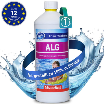 Azuro Algizid Pool – Algenmittel zur Algenbekämpfung & Prävention für klares Poolwasser
