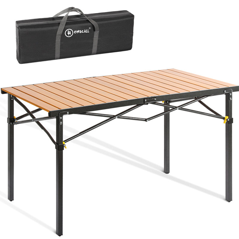 HOMECALL Campingtisch klappbar – Aluminium Gartentisch für 4–6 Personen bis 100 kg belastbar | B-Ware Sonderposten